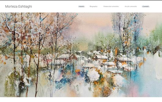 طراحی وب سایت استاد مرتضی اشتیاقی